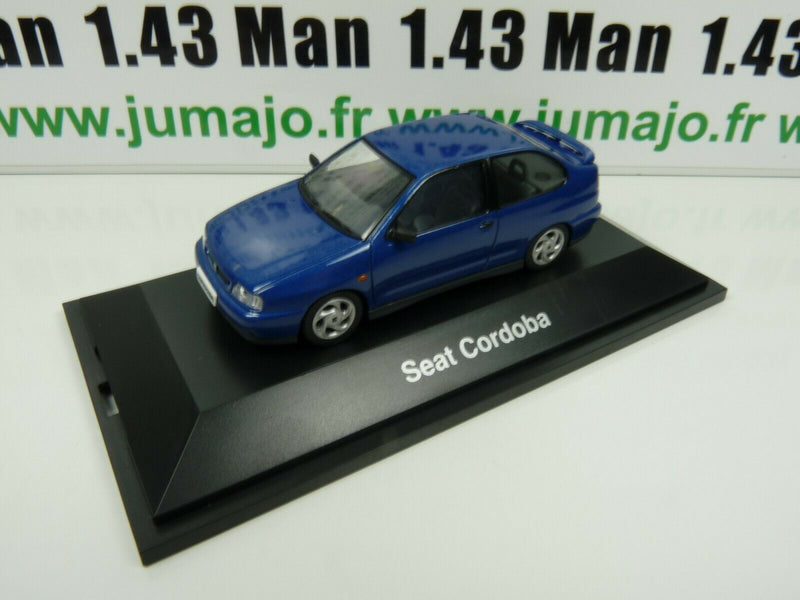 SEA21 : SEAT dealer models Herpa :  Cordoba 3 portes bleu