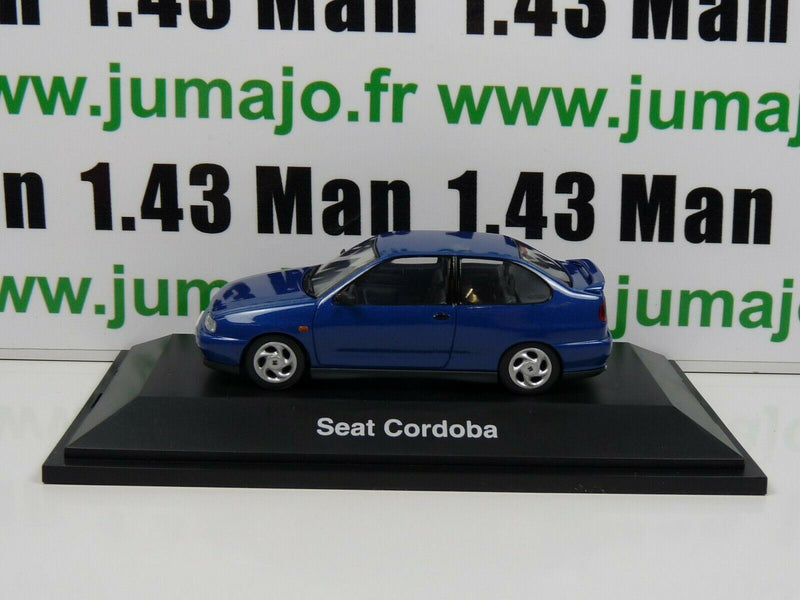 SEA21 : SEAT dealer models Herpa :  Cordoba 3 portes bleu