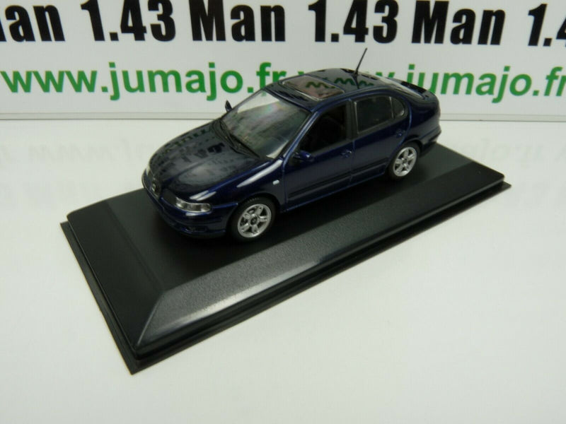 SEA24 SEAT dealer models MINICHAMPS : TOLEDO II (1998/2004) bleu