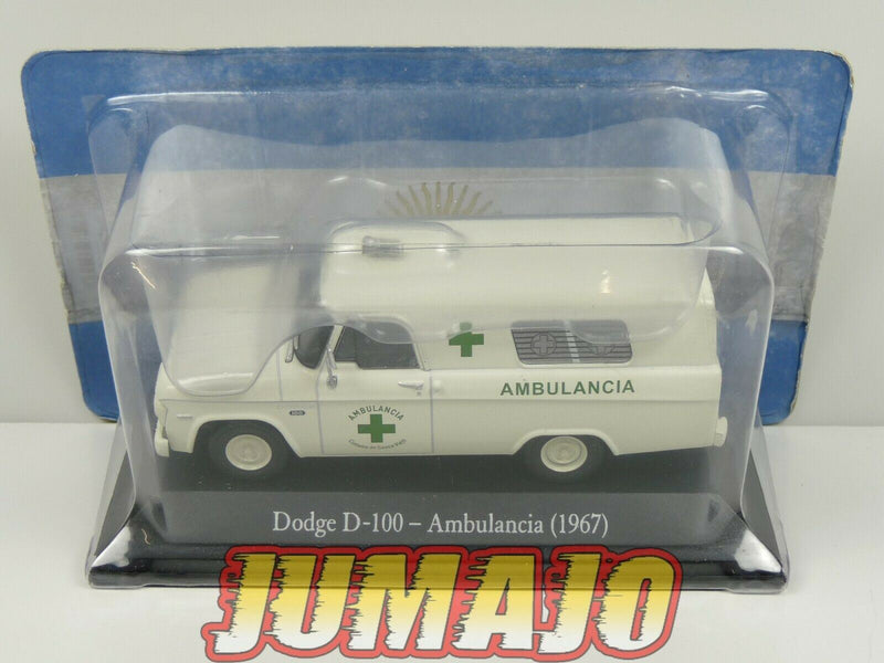 SER7 1/43 SALVAT Vehiculos Servicios : Ambulance DODGE D 100 1967