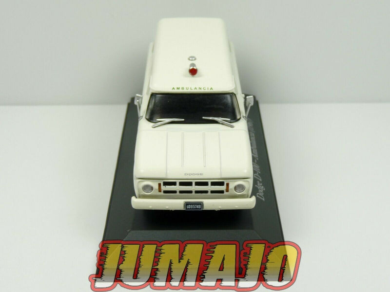 SER7 1/43 SALVAT Vehiculos Servicios : Ambulance DODGE D 100 1967