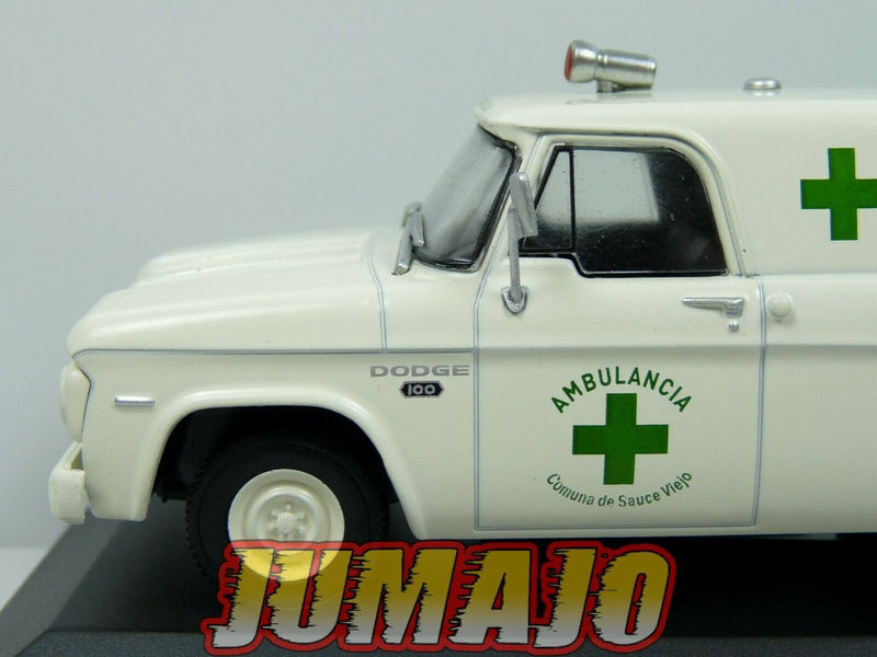 SER7 1/43 SALVAT Vehiculos Servicios : Ambulance DODGE D 100 1967