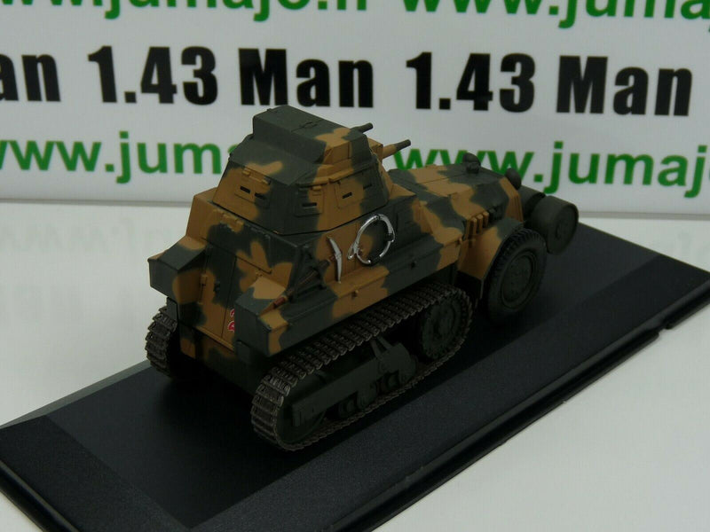 WW9N Eaglemoss 1/43 Blindés WW2 : AMC Schneider P16 (M29) Citroën Belgique 1940