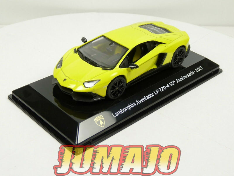 SC7 voiture 1/43 SALVAT Supercars : Lamborghini Aventador LP 720-4 50 ans 2013