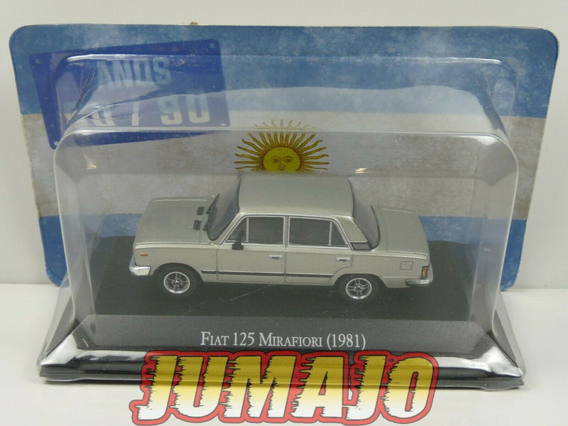 AQV9 Voiture 1/43 SALVAT Inolvidables 80/90: FIAT 125 Mirafiori 1981