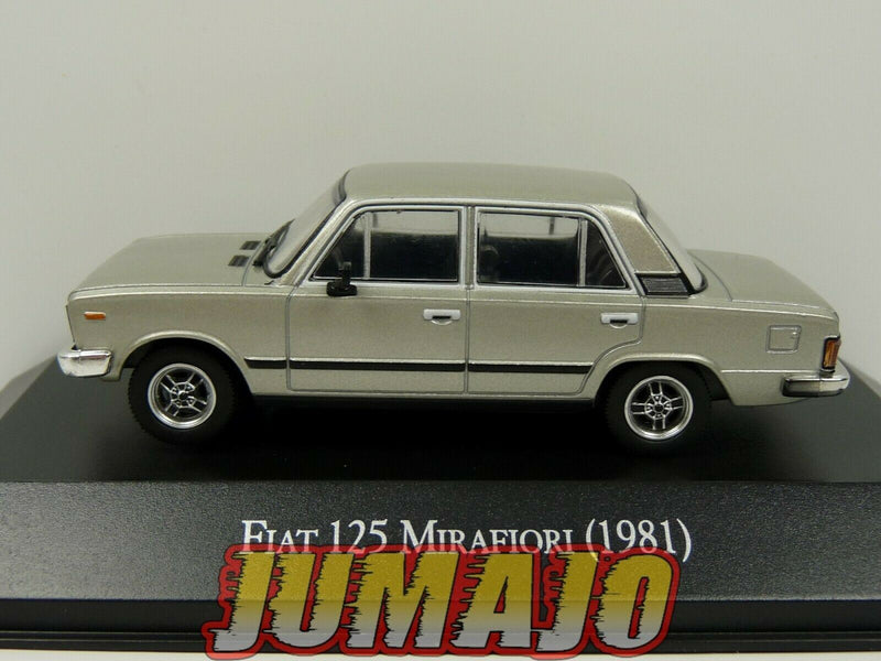 AQV9 Voiture 1/43 SALVAT Inolvidables 80/90: FIAT 125 Mirafiori 1981