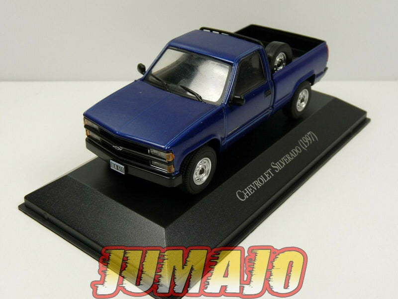 AQV7 Voiture 1/43 SALVAT Inolvidables 80/90: CHEVROLET Silverado 1997 pick-up