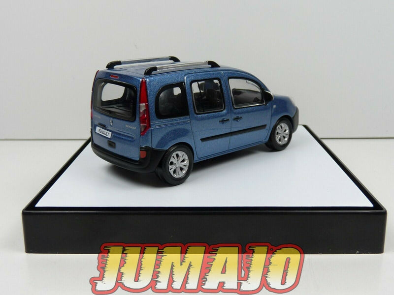 REN13 VOITURE 1/43 NOREV dealer pack RENAULT Kangoo II particulier Bleu 2013