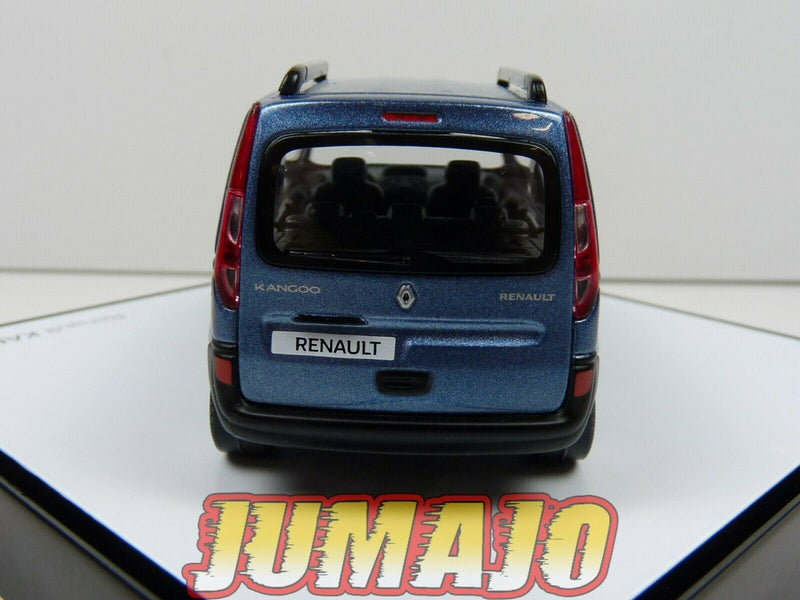 REN13 VOITURE 1/43 NOREV dealer pack RENAULT Kangoo II particulier Bleu 2013