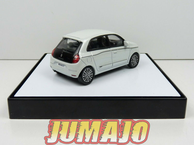 REN1 VOITURE 1/43 NOREV dealer pack : RENAULT TWINGO III blanc 2014