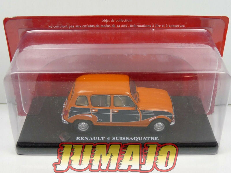 R4L46 Passion RENAULT 4 L 1/43 : 4 Suissaquatre 1982