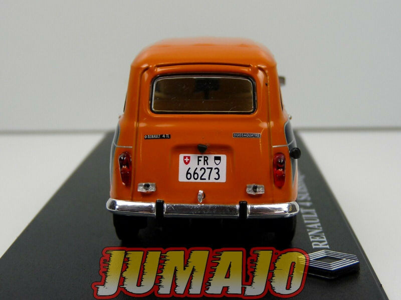 R4L46 Passion RENAULT 4 L 1/43 : 4 Suissaquatre 1982