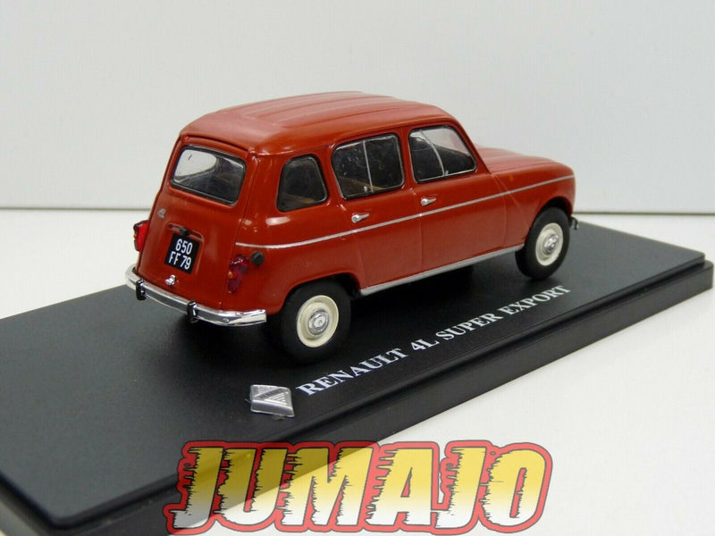 R4L43 Passion RENAULT 4 L 1/43 : RENAULT 4L Super Export 1964