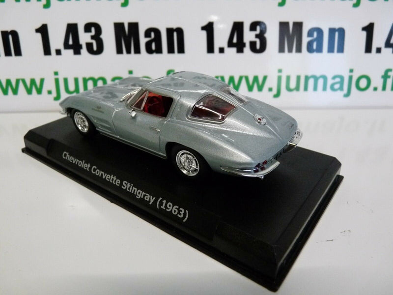 AP65 Voiture 1/43 IXO AUTO PLUS : CHEVROLET CORVETTE STINGRAY 1963