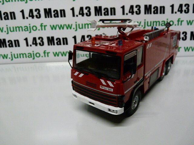 CP14 POMPIERS 1/43 altaya IXO : VMA Sides sur  Thomas VIGP 440 6x6 (1990)