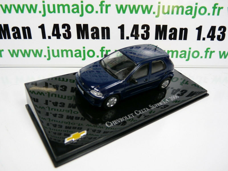 CVT6 voiture 1/43 IXO Salvat BRESIL CHEVROLET : Celta Super 1.4 2006