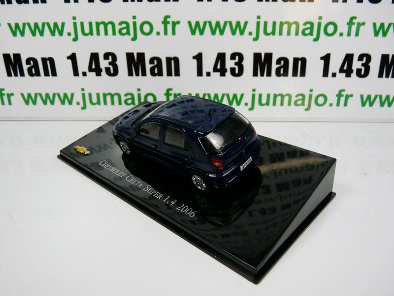 CVT6 voiture 1/43 IXO Salvat BRESIL CHEVROLET : Celta Super 1.4 2006