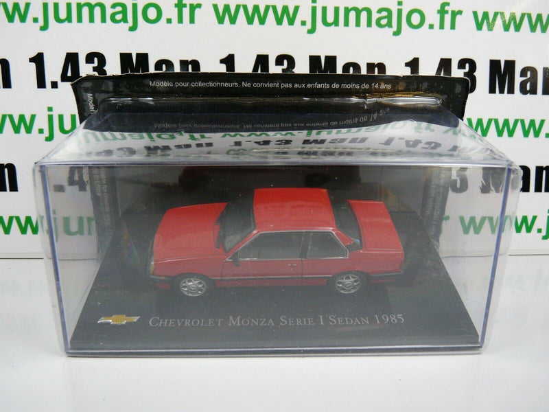 CVT4 voiture 1/43 IXO Salvat BRESIL CHEVROLET : Monza Serie I Sedan 1985