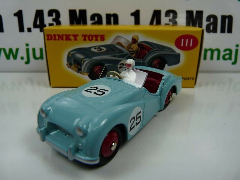 DT208 Voiture 1/43 réédition DINKY TOYS DeAgostini : TRIUMPH TR2 sports