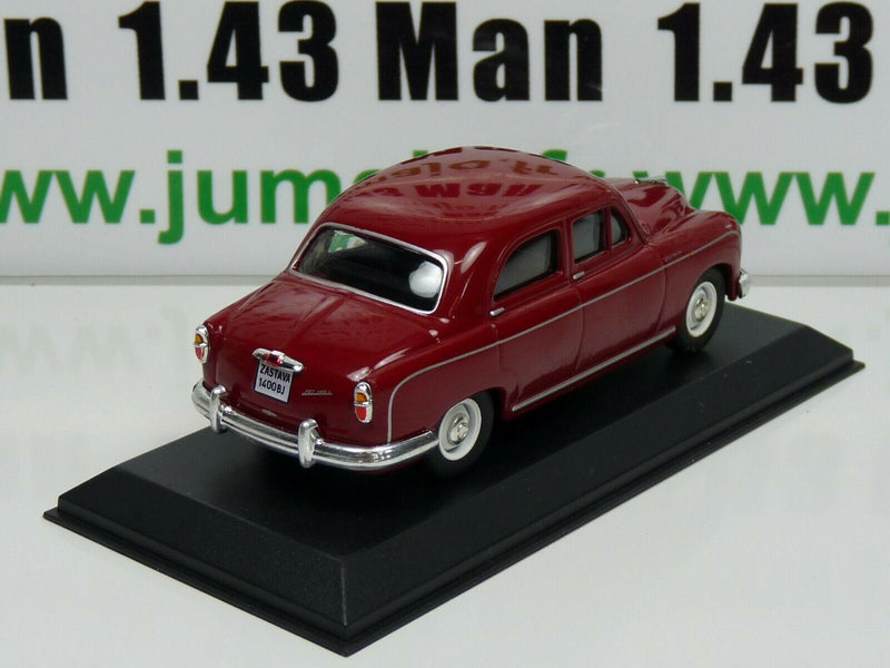 BAL68 Voiture 1/43 IXO DEAGOSTINI Balkans : ZASTAVA 1400 BJ (Fiat 1400)