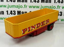 PIN31 1/43 IXO CIRQUE PINDER : remorque fiche 75 ouvrante