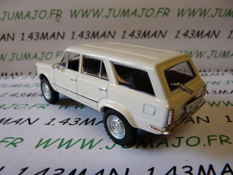 PL24 VOITURE 1/43 IXO IST déagostini POLOGNE : FIAT 125 break combi P 4X4