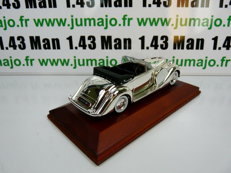 SIL27 VOITURE 1/43 IXO CHROME : Lagonda LG 6