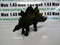 lot 4 figurine PVC DINOSAURES 14/18 cm Tyrannosaure Diplodocus Tricératops Stégo