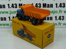 DT64 Voiture réédition DINKY TOYS atlas : 34A Plateau Berliet Benne Marrel