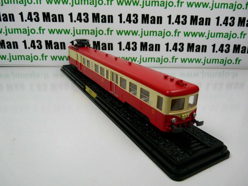 AM1 Automotrices train SNCF 1/87 HO : Z 7100 7125 1960 "zézette" Sud-est