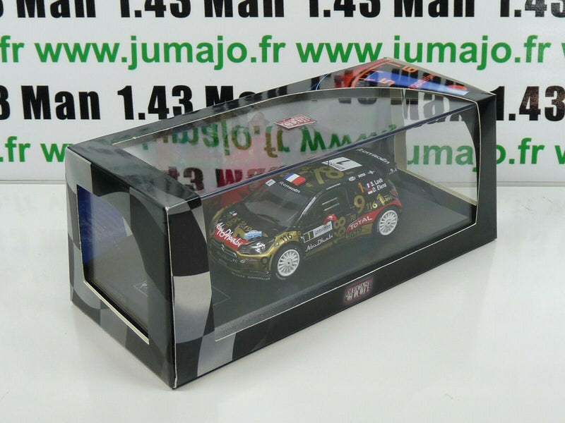 RD18 1/43 IXO Direkt Rallye : CITROËN DS3 WRC France 2013 S.LOEB / D.ELENA