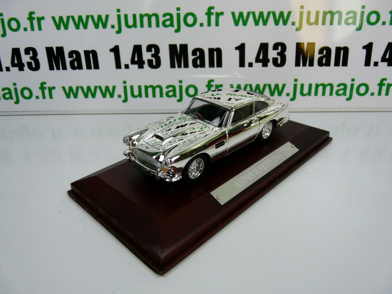 SIL8 VOITURE 1/43 IXO CHROME : Aston Martin DB4