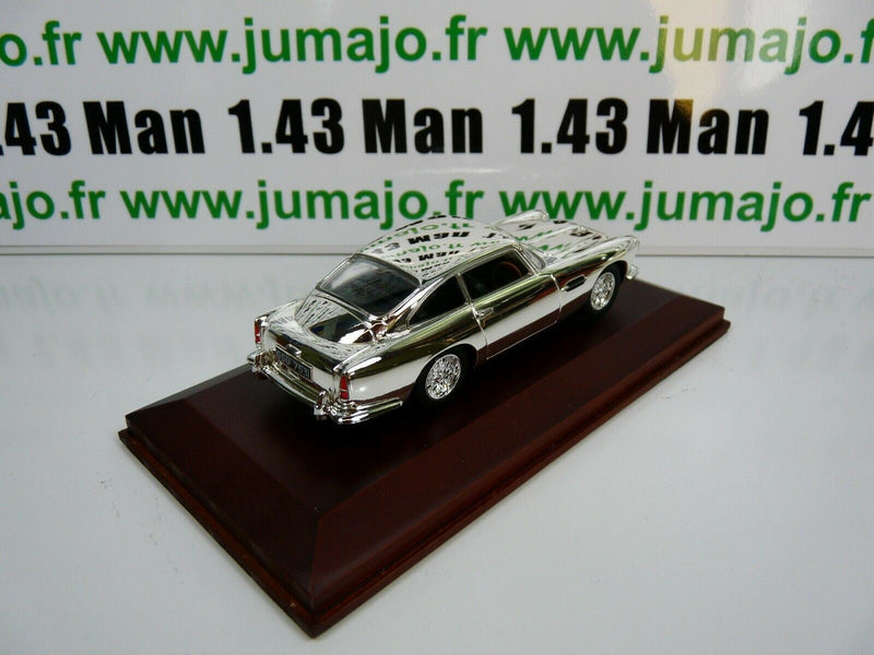 SIL8 VOITURE 1/43 IXO CHROME : Aston Martin DB4