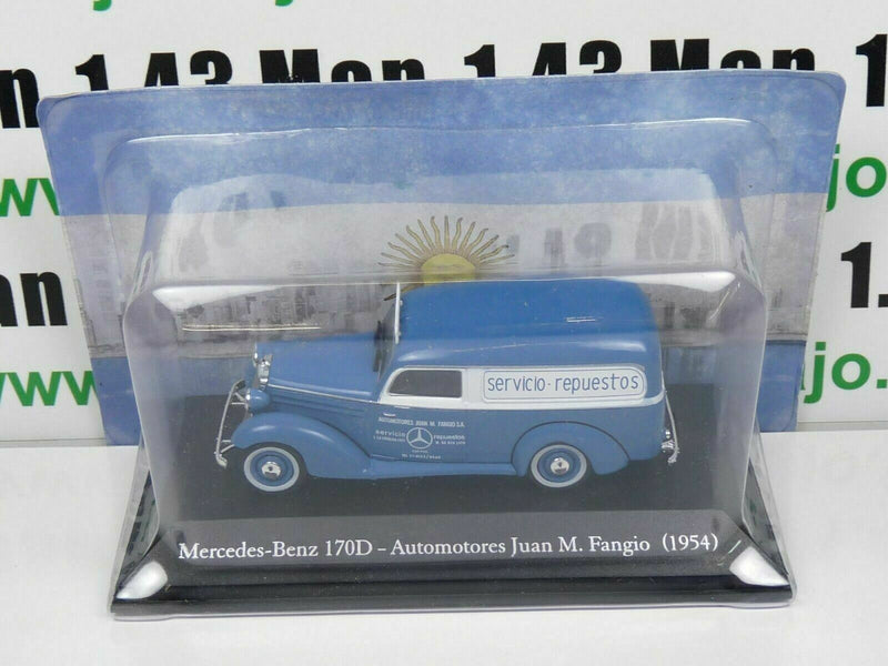 SER21 1/43 SALVAT Vehiculos Inolv. Servicios: Mercedes-Benz 170D Fangio (1954)