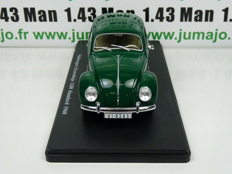 VQ8 Voiture 1/24 SALVAT : VOLKSWAGEN Escarabajo 1200 Standard (1960)