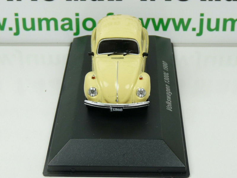ARG28 Voiture 1/43 SALVAT Autos Inolvidables : VOLKSWAGEN 1300L BEETLE 1980