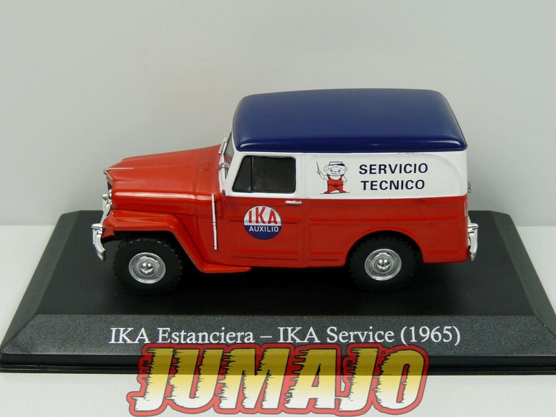 SER10 1/43 SALVAT Vehiculos Servicios IKA Estanciera service 1965 jeep willys s