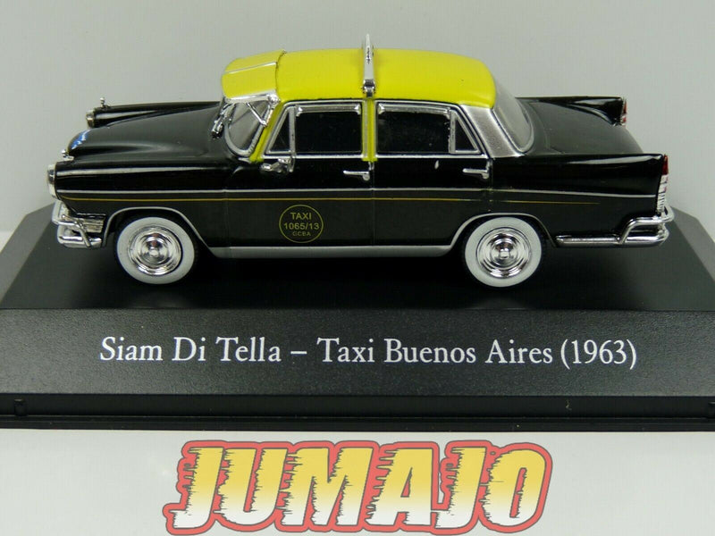 SER5 1/43 SALVAT Vehiculos Servicios :  Siam Di Tella (riley) taxi Buenos Aires