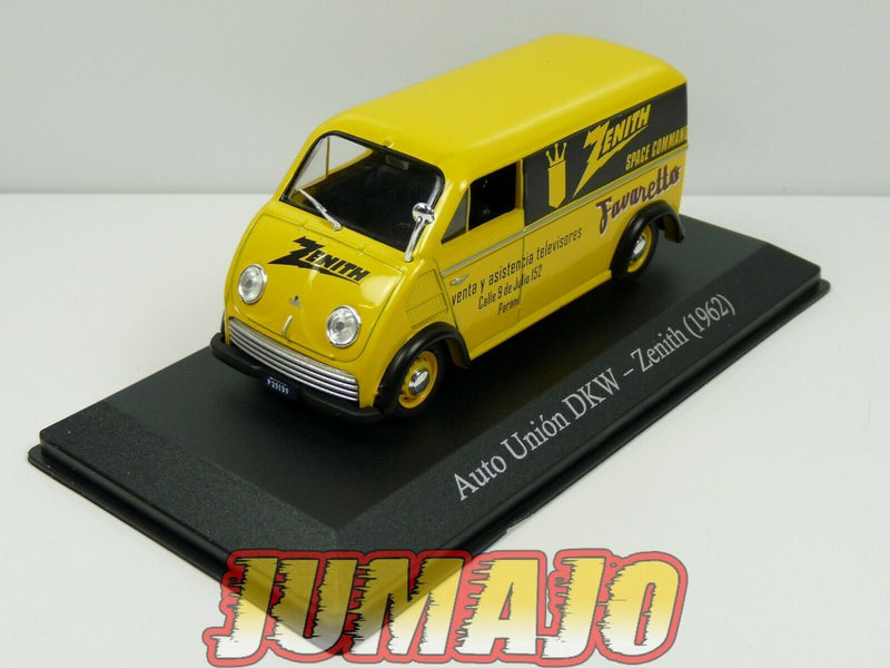 SER9 1/43 SALVAT Vehiculos Servicios : Auto Union DKW assistance TV 1962 zénith