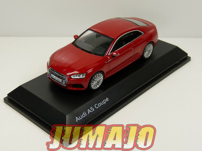 AUD4 voiture 1/43 SPARK : Audi A5 Coupé Tango Red