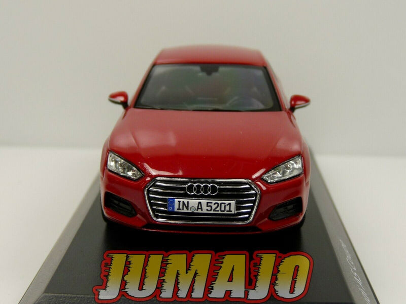 AUD4 voiture 1/43 SPARK : Audi A5 Coupé Tango Red