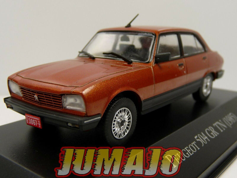 AQV10 Voiture 1/43 SALVAT Inolvidables 80/90: PEUGEOT 504 GR TN 1985