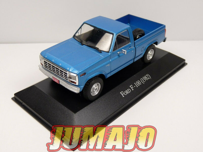 AQV15 Voiture 1/43 SALVAT Inolvidables 80/90: FORD F-100 1982 pick-up