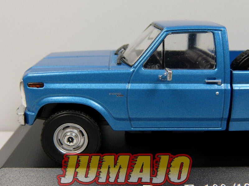 AQV15 Voiture 1/43 SALVAT Inolvidables 80/90: FORD F-100 1982 pick-up