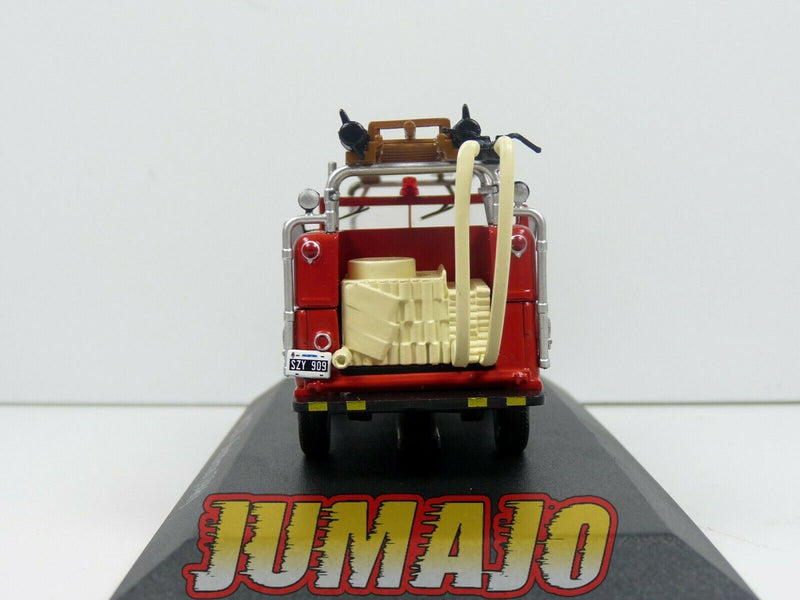 SER11 1/43 SALVAT Vehiculos Servicios jeep CJ12A willys Bomberos pompiers 1946