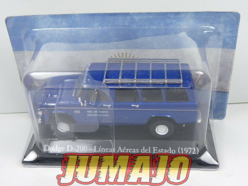 SER12 1/43 SALVAT Vehiculos Servicios DODGE D 200 4X4 Force Aérienne 1972