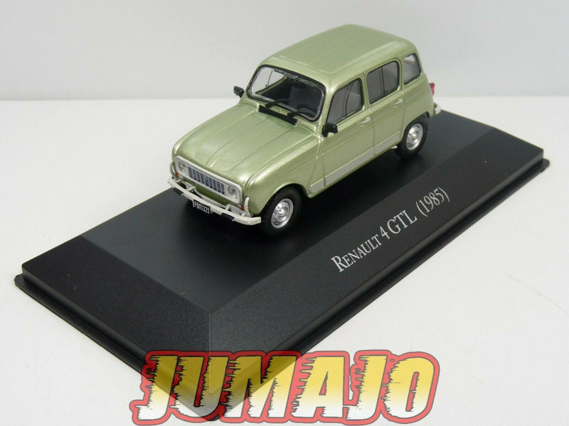 AQV17 Voiture 1/43 SALVAT Inolvidables 80/90 RENAULT 4 GTL Clan (1985)