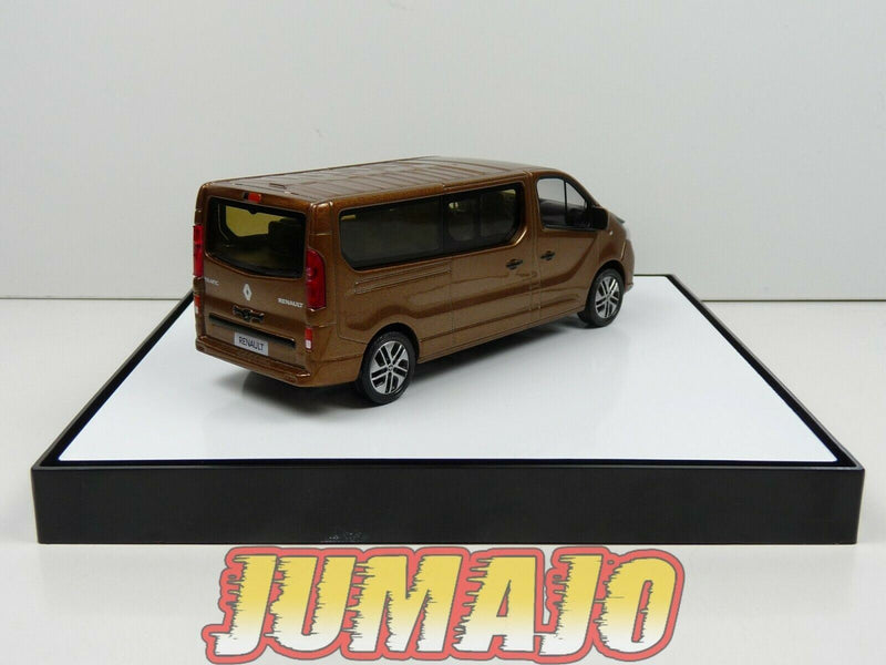 REN11 VOITURE 1/43 NOREV dealer pack  RENAULT Trafic III Combi Grand 2018 cuivre