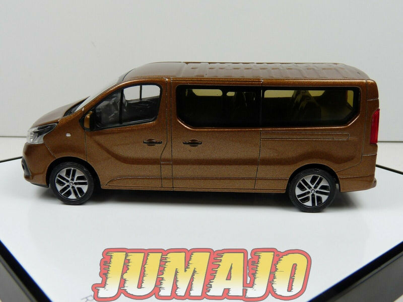 REN11 VOITURE 1/43 NOREV dealer pack  RENAULT Trafic III Combi Grand 2018 cuivre