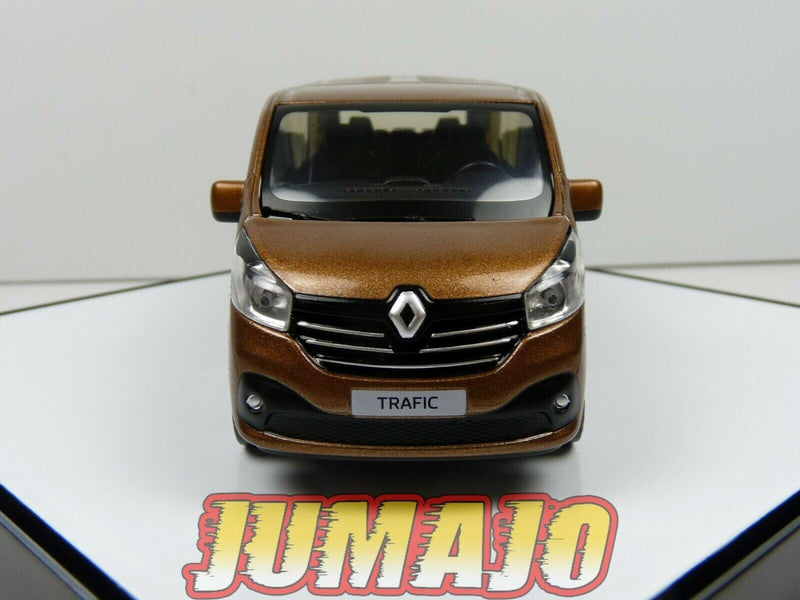 REN11 VOITURE 1/43 NOREV dealer pack  RENAULT Trafic III Combi Grand 2018 cuivre